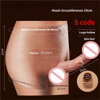 Dildo realista de silicona con vibrador para lencería, juguete sexual suave para adultos, dildo de silicona con correa para una sensación enorme.