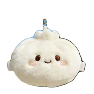 En gros Jouet en peluche 3D mignon en forme de boulette vapeur anti-stress pour porte-clés, boîte mystère, ornement, cadeau unisexe 14 ans et plus - Product Image 6