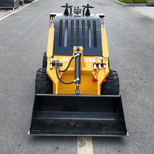 Быстрая доставка: Колесный/гусеничный мини-погрузчик с ковшом и фронтальным навесным оборудованием для землеройных работ, сертифицированный CE EPA - Product Image 2