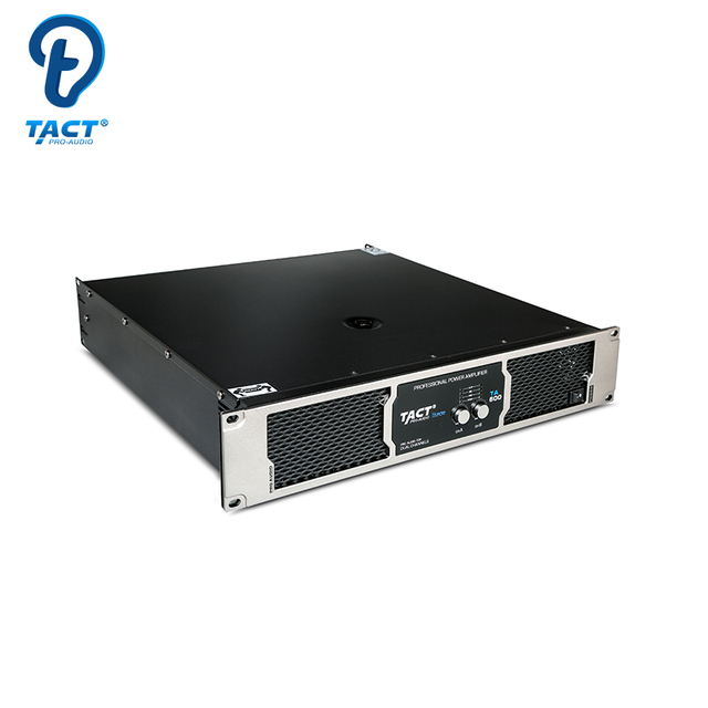 TACT PRO AUDIO TA-600 2 Channel 2x600W Class H Power Amplifier 22KG for KTV/Club Use 35Hz-20KHz 8 Ohms