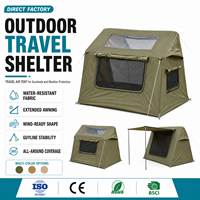 Tente de camping gonflable automatique d'extérieur, pour fête, voyage, imperméable, ignifuge, en tissu Oxford, cabine de couchage, tente pneumatique
