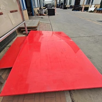 Prix bas, durable, auto-lubrifiant, antidérapant, plaque en plastique de 10 mm d'épaisseur, tapis de marais, feuille de PE UHMW, latte en PEHD