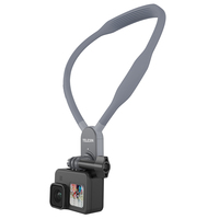 Accessoires pour caméra Telesin, support magnétique en forme de U pour le cou, silicone, pour caméra d'action Go Pro 13 // Insta360, mains libres