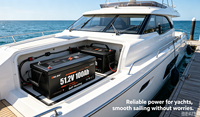 Batterie au lithium auto-chauffante Enlzh CAN Bus RS485 51.2V 100Ah pour serveur, rack, UPS, salles informatiques, calcul en périphérie, surveillance