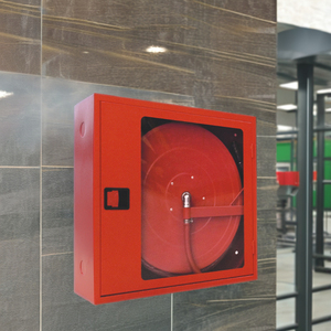 <span class=keywords><strong>Leyon</strong></span> Acier inoxydable Porte unique Tuyau d'incendie Enrouleur Armoire Système de protection contre l'incendie Tuyaux de lutte contre l'incendie de haute qualité - Product Image 2