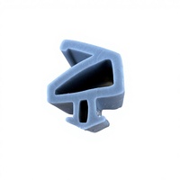 Joint d'étanchéité pour porte et fenêtre en TPE PVC insonorisant de type fente, bande d'étanchéité en aluminium pour portes et fenêtres