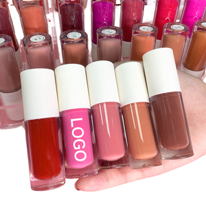 Rouge à lèvres liquide mat végétalien, longue tenue 24h, imperméable, doux, multicolore, 5g, vente en gros, marque privée - Product Image 1