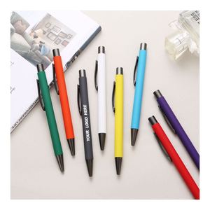 Stylos gel rétractables avec logo personnalisé - Stylos colorés en gros pour étudiants et cadeaux promotionnels - Product Image 1