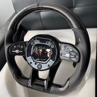 Volant en fibre de carbone véritable pour Benz GT W204 W205 C205 W213 W217 W222 W223 W253 C63 G63 E63 C43 E250 E3