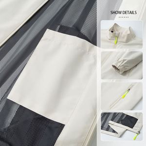 เสื้อแจ็คเก็ตผู้ชายแบบ Soft Shell คอตั้ง ผลิตจากโพลีเอสเตอร์ กันน้ำ กันลม ปักโลโก้ตามสั่ง เหมาะสำหรับฤดูหนาวและกิจกรรมกลางแจ้ง - Product Image 3