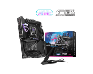 Pour <span class=keywords><strong>carte</strong></span> <span class=keywords><strong>mère</strong></span> <span class=keywords><strong>MSI</strong></span> MPG Z890 <span class=keywords><strong>Carbon</strong></span> WIFI Ultra 9 5G LAN PCIe 5.0 LGA 1851 CPU 15e génération 285K/265K/245K Processeur Atx 9 DDR5 ARGB - Product Image 2
