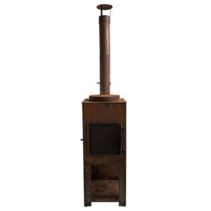Stock disponible altura ajustable Picnic fogata cocina <span class=keywords><strong>leña</strong></span> acero al carbono chimenea de madera inserto - Product Image 1