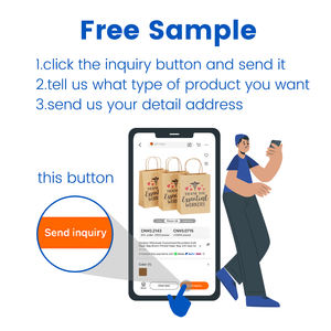 Sacs d'emballage à provisions écologiques personnalisés Sac en papier kraft d'art Emballage avec poignée pour vêtements chaussures - Product Image 3