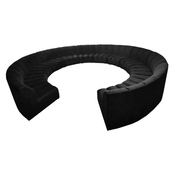 furniture living room section sofa round and big