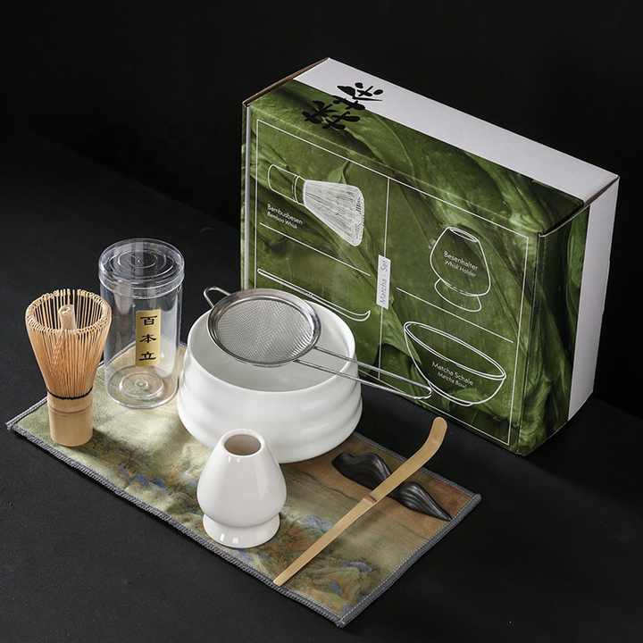 Frullatore Matcha In Bambù 80 Artigli - Chasen Per Tè Verde Fatto A Mano In Giappone