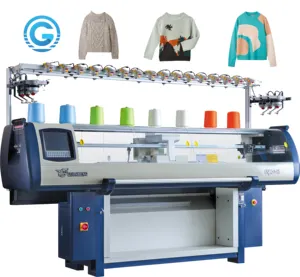 Double system knitting machine sweater machine stocking knitting machine