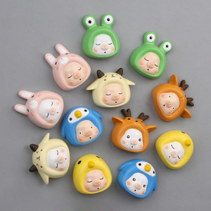 Couleur chaude mignon Jenny pig série tête animal dessin animé <span class=keywords><strong>japonais</strong></span> et coréen créatif boucle magnétique aimant de réfrigérateur - Product Image 3