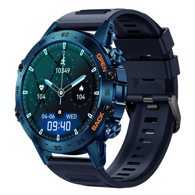 K52 Orange 1.39 Ips Screen Calling Reloj Smart Watch Blood Pressure and Heart Rate Sleep Monitoring Smartwatch