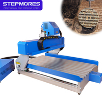 Routeurs à bois 3 axes Stepmores Factory 6040 600*400mm, mini routeur CNC de bureau, machine de fraisage et de gravure pour métal, laiton, aluminium