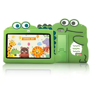 Custom per bambini Tablet Android bambini Tablet per bambini per bambini Tablet Pc con custodia in Silicone per il controllo dei genitori APP tavolo per bambini