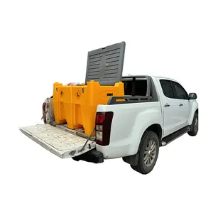Tragbarer Kraftstoff-Diesel-Übertragungstank 240/480L Poly-Diesel-Speicher mit 12 V Elektropumpe Kunststoff-Diesel-Transportbehälter