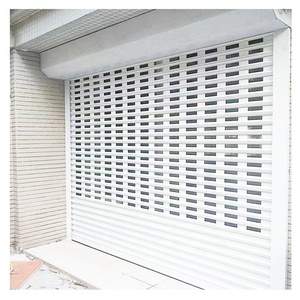 Porte in alluminio Guangzhou per prezzi esterni, tapparella in alluminio di sicurezza per porte d'ingresso del negozio - Product Image 3