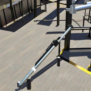 समायोज्य 89 ''-104'' स्टील कार्गो बार भारी शुल्क भार स्थिरीकरण 309 एलबीएस क्षमता कार्गो राटचिंग जैक पिकअप ट्रक बिस्तर ट्रेलर - Product Image 5