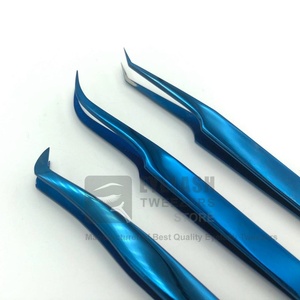 ชุดแหนบต่อขนตาปลอมแบบรัสเซียมืออาชีพปลายแหลมฉลากส่วนตัวขายส่ง - Product Image 4