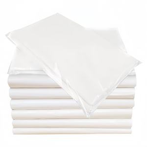 <span class=keywords><strong>Tablier</strong></span> <span class=keywords><strong>jetable</strong></span> sans manches en polyéthylène (LDPE) blanc, imperméable, résistant à l'huile et à la <span class=keywords><strong>peinture</strong></span>, personnalisable en taille et avec logo - Product Image 3