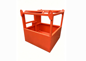 Suspended basket for high-altitude construction workers, <b>transport</b> lifting basket, lifting hoist - Product Image 3