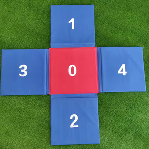 Alfombrilla de salto Digital suave para fitness físico para <span class=keywords><strong>niños</strong></span>, almohadilla cruzada para gimnasio, escuela, hogar, suelo, ejercicio, entrenamiento - Product Image 2