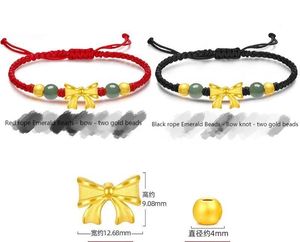 Xinfly Chinese Au999 Real Pure 24K Gold <b>Charm</b> Lucky Fine Jewelry Bracelets - Product Image 4
