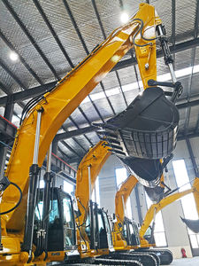 Excavatrice sur chenilles de 38 tonnes de taille moyenne à grande avec boîte de vitesses et engrenages de pompe à moteur Cummins Engine - Product Image 5