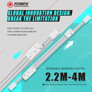 Dooya App Compatible con Google y Alexa Smart wifi cortinas cortina motorizado eléctrico cortina de pista - Product Image 5