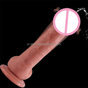Vibratore telescopico del Dildo del telecomando senza fili del Silicone liquido della masturbazione femminile di spinta realistica della fabbrica della cina - Product Image 5