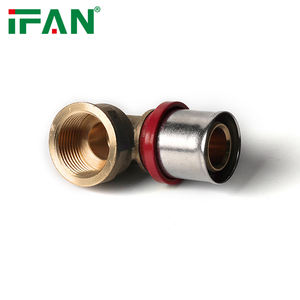 אביזרי לחיצה PEX 16-32 מ\\\"מ זווית זכר, תקן ISO 21003, ביצועים גבוהים, IFAN, פליז - Product Image 4