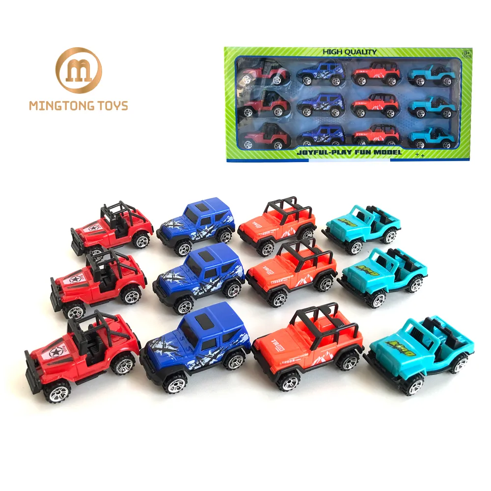 Early Education Decoration Creative Children Gift Off Road Toys Micro Pull Back Car For Boy