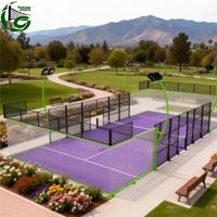 Cancha de Pádel Super Panorámica de Bajo Precio para Interiores y Exteriores, Fácil de Instalar y Mantener, OEM/ODM, Solución Integral