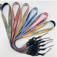 Lanière en nylon de 20 mm personnalisée avec logo imprimé, sans minimum de commande, pour le bureau, les expositions, la promotion, les cadeaux