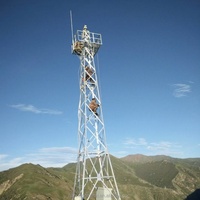 Torre de Monitoreo de Acero Angular de 4 Patas Personalizable para la Infraestructura de Ciudades Inteligentes y Monitoreo de Seguridad Pública