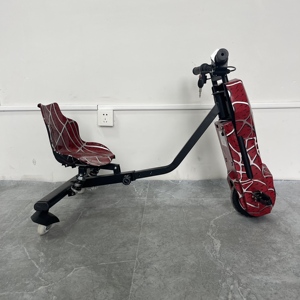 Trottinette Électrique Drift Trike 3 Roues pour Enfants, Fabrication OEM, Motorisation Avant 1/10, Hauteur Réglable, 36V, 350W, Roues en PU, En Promotion - Product Image 4