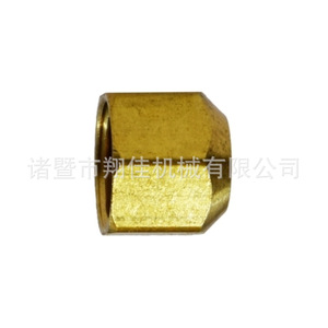 Xiangjia Machinery Brass Fittings SAE 45 Degree Flared Cap For Replacement Repair Various Industries - Product Image 1