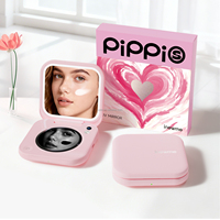 Miroir de maquillage intelligent avec caméra UV, 3 couleurs de lumière, commandé par le toucher, rechargeable par USB, avec technologie de détection UV LOOK