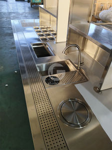 Station de bar à eau en acier inoxydable de qualité professionnelle pour le thé au lait et les boissons - Product Image 4