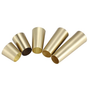 Pieds en fer inclinés pour meubles ronds, pieds pour canapés en bois massif, tables, chaises, kits de pieds coniques filetés cuivre-argent - Product Image 1