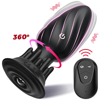 Masseur 360 OEM personnel à vitesse variable, vibrations, silicone sûr pour le corps, USB C, étanche IPX6, certifié CE, écologique, soins personnels