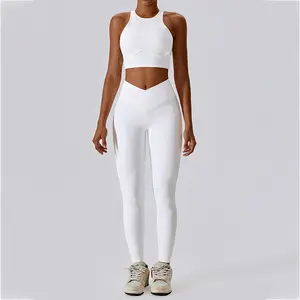 Custom Activewear Women's Athletic Clothing Yoga Wear Workout Apparel Gym Fitness Sets For Women