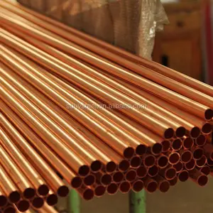 Tubo de cobre de conexão reta, tubo capilar de cobre do ar condicionado