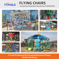 Populaire natuurlijke stijl moderne attractieparkattracties trekken klanten aan. Duurzame Fruit Flying Chair Ride te koop.