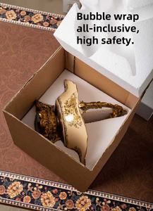 Prezzi di fabbrica design creativi retrò classico antico Kazakhstan alto <span class=keywords><strong>piede</strong></span> <span class=keywords><strong>vaso</strong></span> in ceramica <span class=keywords><strong>con</strong></span> lega - Product Image 3